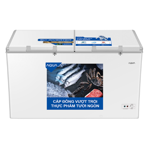 Tủ đông Aqua Inverter 365 lít 2 ngăn đông mát AQF-C5702E