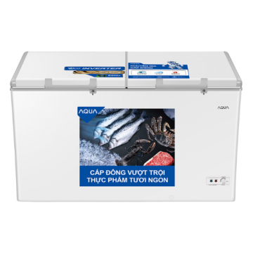 Tủ đông Aqua Inverter 295 lít 2 ngăn đông mát AQF-C4202E  